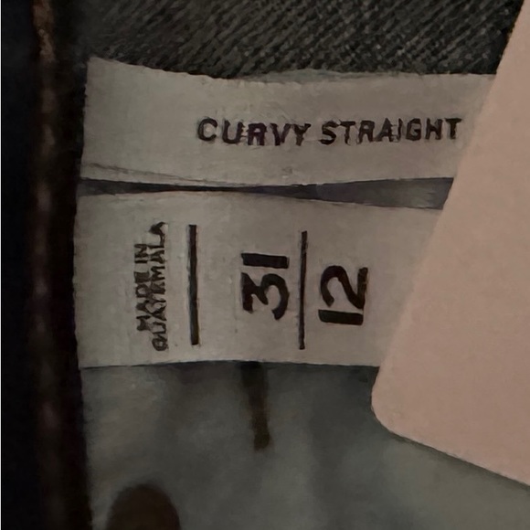 Loft Curvy Straight Jeans - Picture 2 of 5